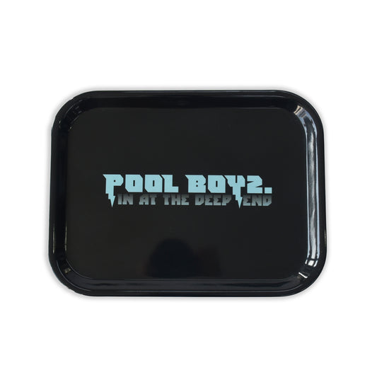 Pool Boyz Blue Rolling Tray